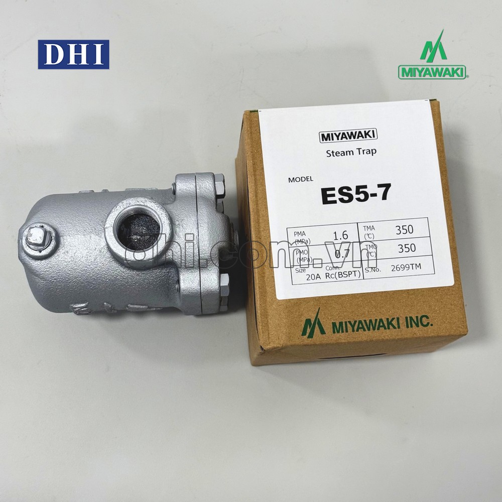 Bẫy hơi gầu đảo Miyawaki ES5-7 2 Bẫy hơi gầu đảo Miyawaki ES5-7 - Ảnh 2